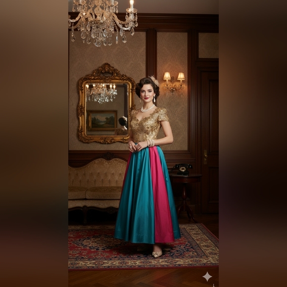 Vintage formal gown - Picture 2 of 13